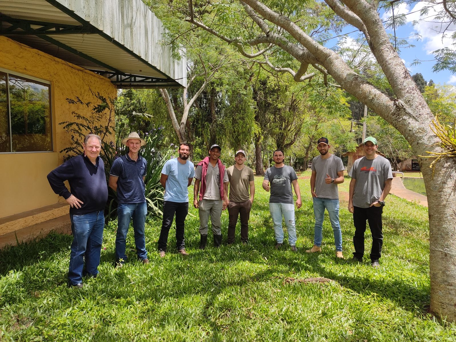 Visita Técnica na Fazenda 2 Irmãos - Alunos do curso de Agronomia